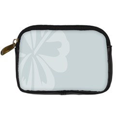 Hibiscus Sakura Glacier Gray Digital Camera Cases by Mariart