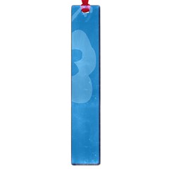 Hibiscus Sakura Classic Blue Large Book Marks by Mariart