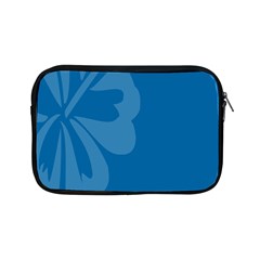 Hibiscus Sakura Classic Blue Apple Ipad Mini Zipper Cases by Mariart