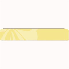 Hibiscus Custard Yellow Small Bar Mats by Mariart