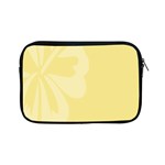 Hibiscus Custard Yellow Apple iPad Mini Zipper Cases Front