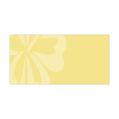 Hibiscus Custard Yellow Yoga Headband by Mariart