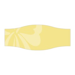 Hibiscus Custard Yellow Stretchable Headband by Mariart