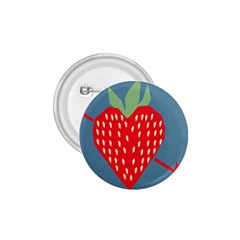 Fruit Red Strawberry 1 75  Buttons by Mariart