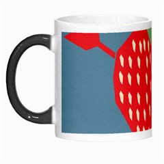 Fruit Red Strawberry Morph Mugs by Mariart