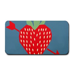 Fruit Red Strawberry Medium Bar Mats by Mariart