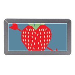 Fruit Red Strawberry Memory Card Reader (mini) by Mariart