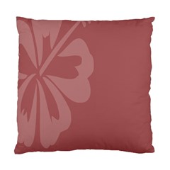 Hibiscus Sakura Red Standard Cushion Case (one Side) by Mariart