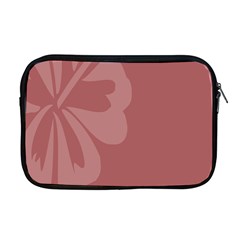 Hibiscus Sakura Red Apple Macbook Pro 17  Zipper Case by Mariart