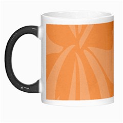 Hibiscus Sakura Tangerine Orange Morph Mugs by Mariart