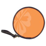 Hibiscus Sakura Tangerine Orange Classic 20-CD Wallets Front