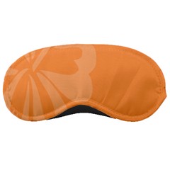 Hibiscus Sakura Tangerine Orange Sleeping Masks by Mariart