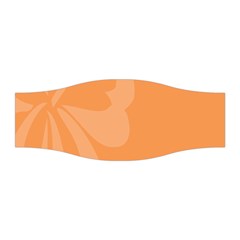 Hibiscus Sakura Tangerine Orange Stretchable Headband by Mariart