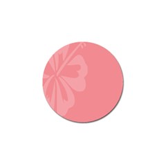 Hibiscus Sakura Strawberry Ice Pink Golf Ball Marker (10 Pack) by Mariart