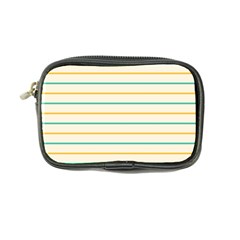 Horizontal Line Yellow Blue Orange Coin Purse by Mariart