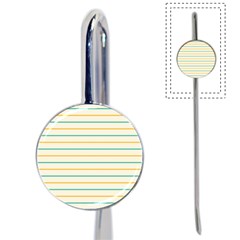 Horizontal Line Yellow Blue Orange Book Mark by Mariart