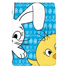 Easter Bunny And Chick  Flap Covers (s)  by Valentinaart