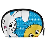 Easter bunny and chick  Accessory Pouches (Large)  Back