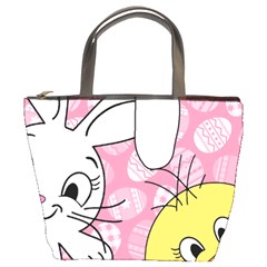 Easter Bunny And Chick  Bucket Bags