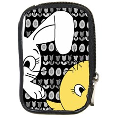 Easter Bunny And Chick  Compact Camera Cases by Valentinaart