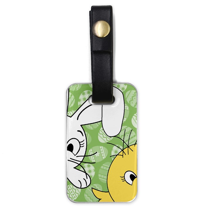 Easter bunny and chick  Luggage Tags (One Side) 