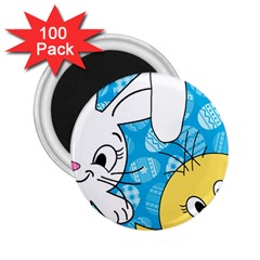 Easter bunny and chick  2.25  Magnets (100 pack) 