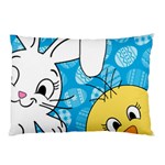 Easter bunny and chick  Pillow Case 26.62 x18.9  Pillow Case