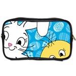 Easter bunny and chick  Toiletries Bags 2-Side Front