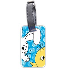 Easter bunny and chick  Luggage Tags (One Side) 