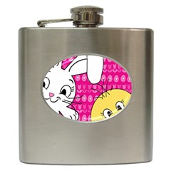 Easter Hip Flask (6 Oz) by Valentinaart