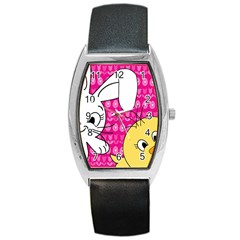 Easter Barrel Style Metal Watch by Valentinaart