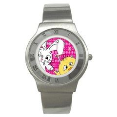 Easter Stainless Steel Watch by Valentinaart