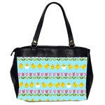 Easter - chick and tulips Office Handbags (2 Sides)  Back