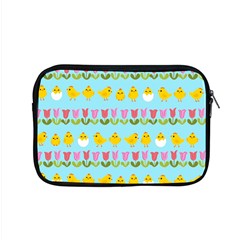 Easter - Chick And Tulips Apple Macbook Pro 15  Zipper Case by Valentinaart