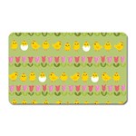 Easter - chick and tulips Magnet (Rectangular) Front