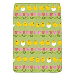 Easter - Chick And Tulips Flap Covers (l)  by Valentinaart