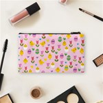 Easter - chick and tulips Cosmetic Bag (Small)  Back