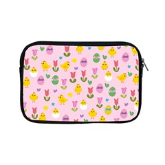 Easter - Chick And Tulips Apple Ipad Mini Zipper Cases by Valentinaart