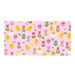 Easter - chick and tulips Satin Wrap Front