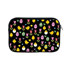 Easter - Chick And Tulips Apple Ipad Mini Zipper Cases by Valentinaart