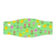 Easter - Chick And Tulips Stretchable Headband by Valentinaart