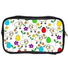 Easter Lamb Toiletries Bags 2-side by Valentinaart