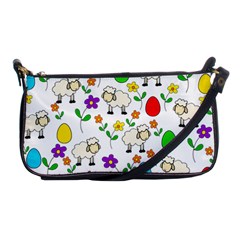 Easter Lamb Shoulder Clutch Bags by Valentinaart