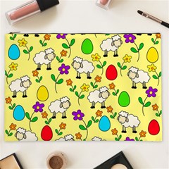 Easter Lamb Cosmetic Bag (xxl)  by Valentinaart