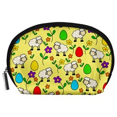 Easter Lamb Accessory Pouches (large)  by Valentinaart