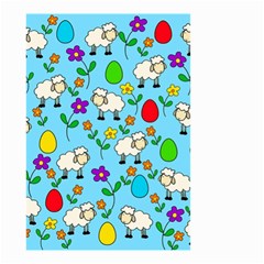 Easter Lamb Small Garden Flag (two Sides) by Valentinaart