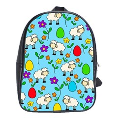 Easter Lamb School Bags (xl)  by Valentinaart