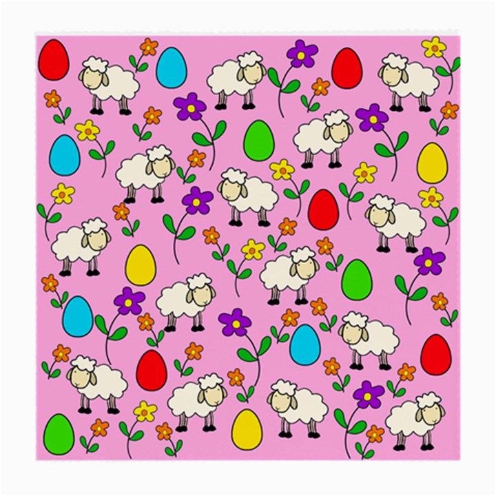 Easter lamb Medium Glasses Cloth (2-Side)