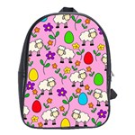 Easter lamb School Bags (XL)  Front