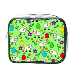 Easter Lamb Mini Toiletries Bags by Valentinaart